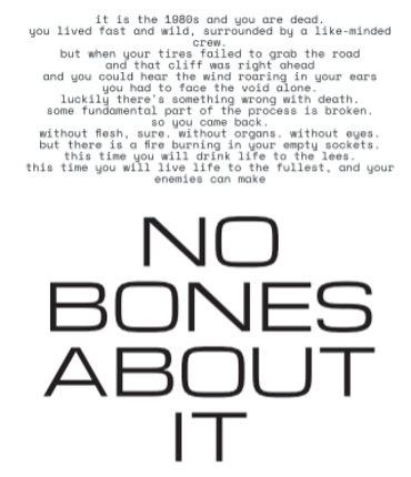 NO BONES ABOUT IT Game Cover