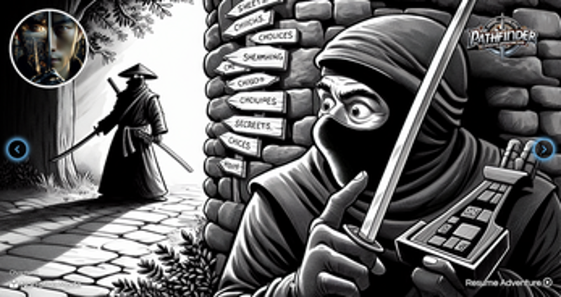 Pathfinder: AI Generated Adventure Game screenshot