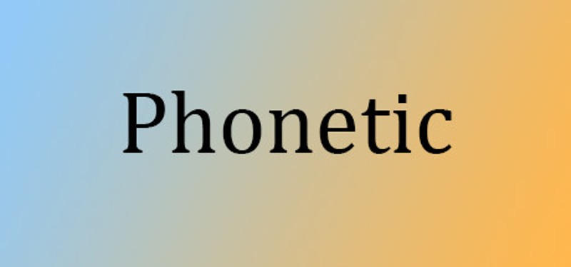 Phonetic Image