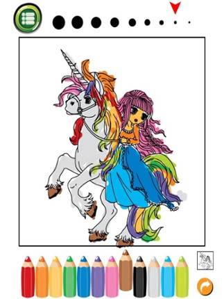 Princess Coloring Book Free For Toddler And Kids! screenshot