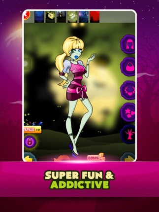 Princess Monster Makeover Salon Crazy Style Girl Dress Up Image