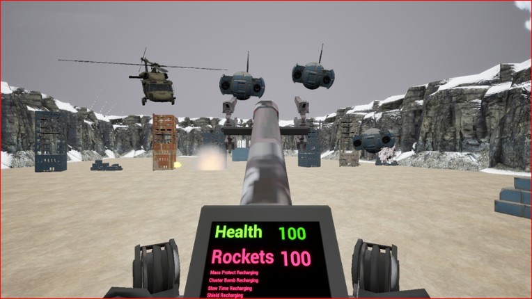 Rocket Commander VR screenshot