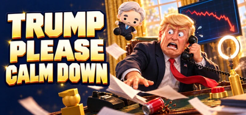 Trump please calm down Image