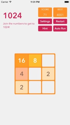 2048 Plus+ - Strategy Number Puzzle Game Pro Image