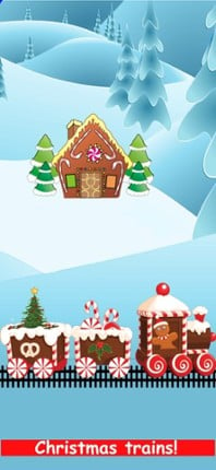 Christmas Train Snowman Games screenshot