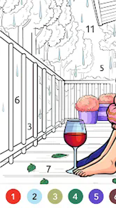 Paint.ly - Zen Color By Number Image