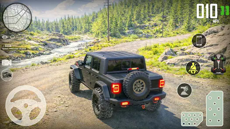 Jeep Driving 4x4 SUV Games 3D screenshot