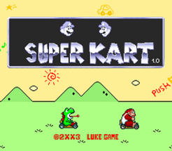 Super Invisible Kart - Super Mario Kart Romhack Image