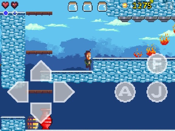 Goku to hell free - Pixel style side-scroller game Image