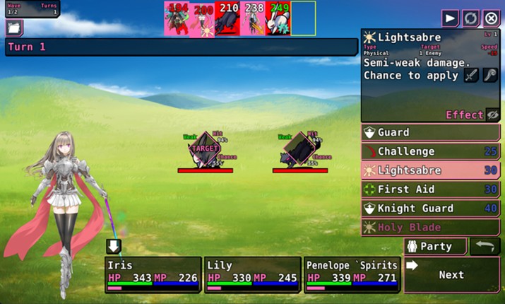 In Gehenna Fantasy Heroine Edition screenshot