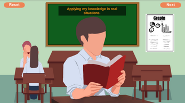 Learning Style Test Game screenshot