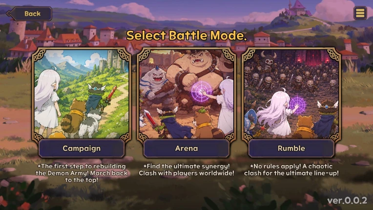 Lineup, Dark Lord! : Auto Battler Image