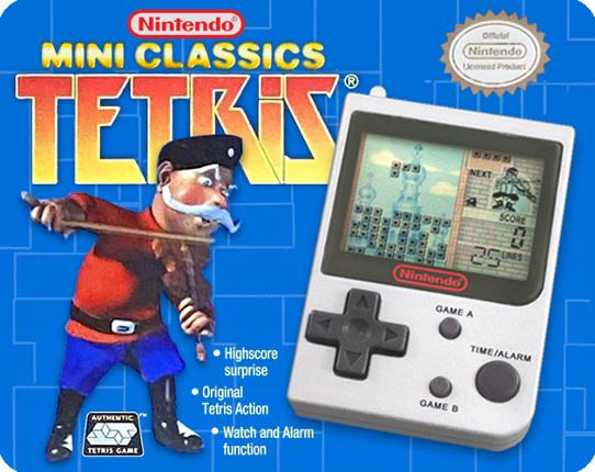 Mini Classics Tetris Game Cover