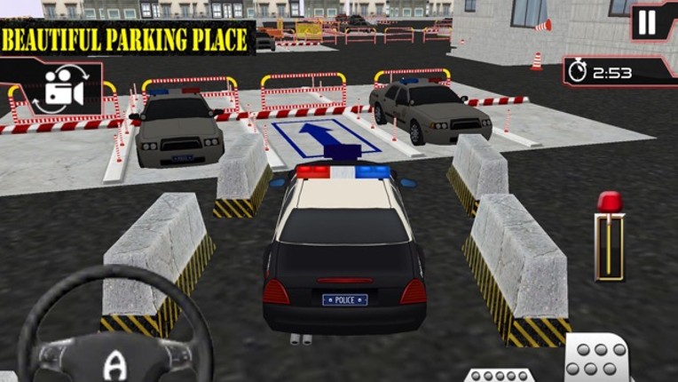 Parking Police Car Adventure screenshot