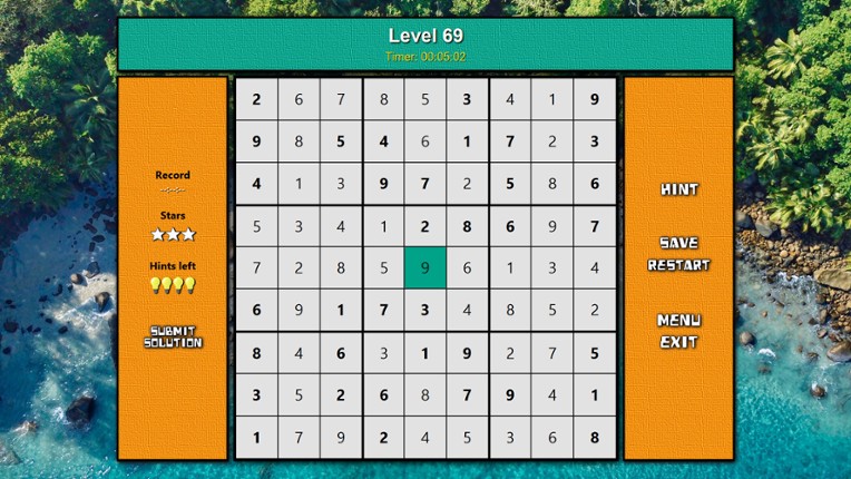 Super Turbo Sudoku screenshot