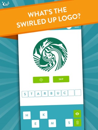 Swoosh! Guess The Logo Quiz Game With a Twist - New Free Logo and Brand Name Word Game by Wubu screenshot