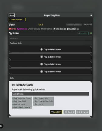 Terminal Ark - Text Based Online RPG Game Image