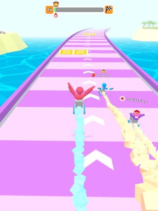 Trolley Race screenshot