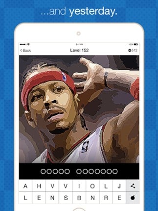 Who's the Baller? - Guess the Basketball Player Word Game screenshot
