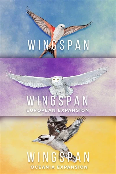 Games like Wingspan + European Expansion + Oceania Expansion