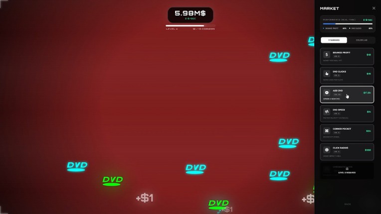 A Game About Bouncing DVD screenshot