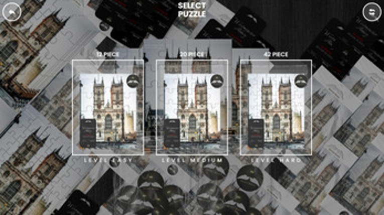 Aberiel Westminster Abbey Jigsaw Puzzle screenshot