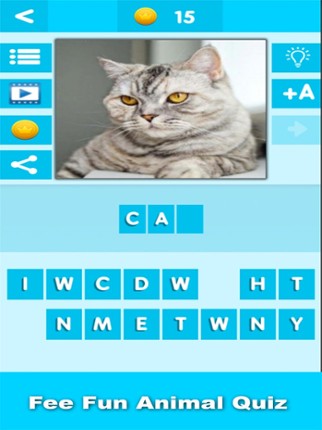 Animal Quiz Close Up : Guess the Word Trivia Games screenshot