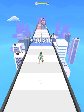 Basketball Run 3D screenshot