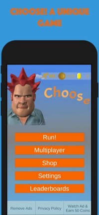 Choose: 3D Running Trivia screenshot