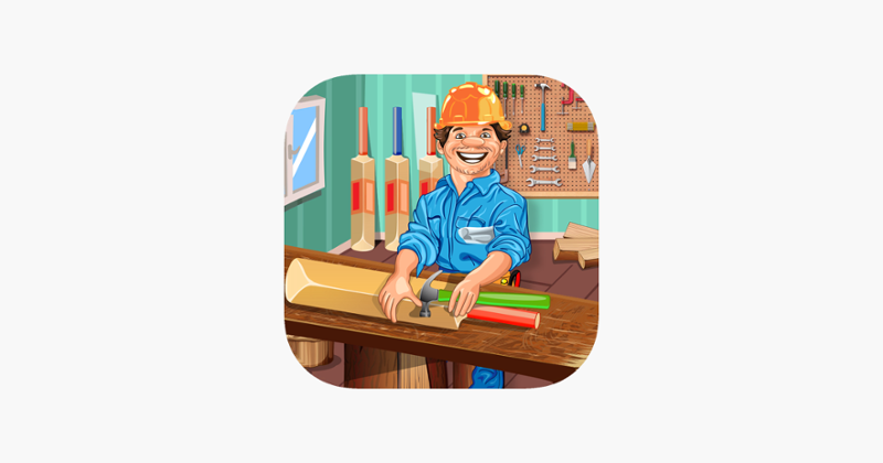 Cricket bat making fun factory Game Cover