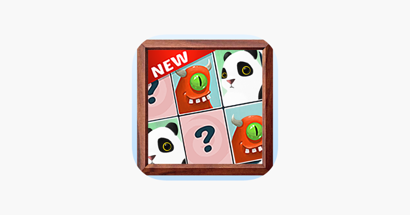 Cute Pair Up Card Memory Game - Seek and Find The Same Matching Picture Pairs Puzzle Games for Kids Image