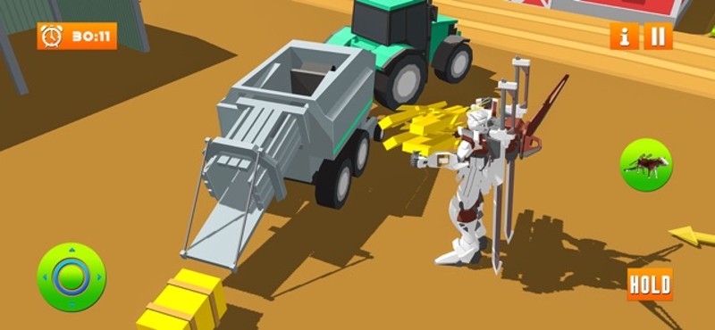Farm Village Robot Transform Image