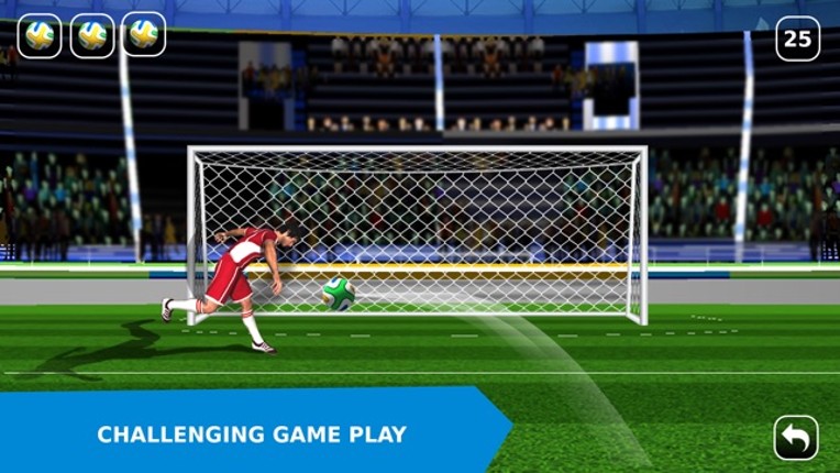 Flick Soccer 2016 Pro – Penalty Shootout Football Game screenshot