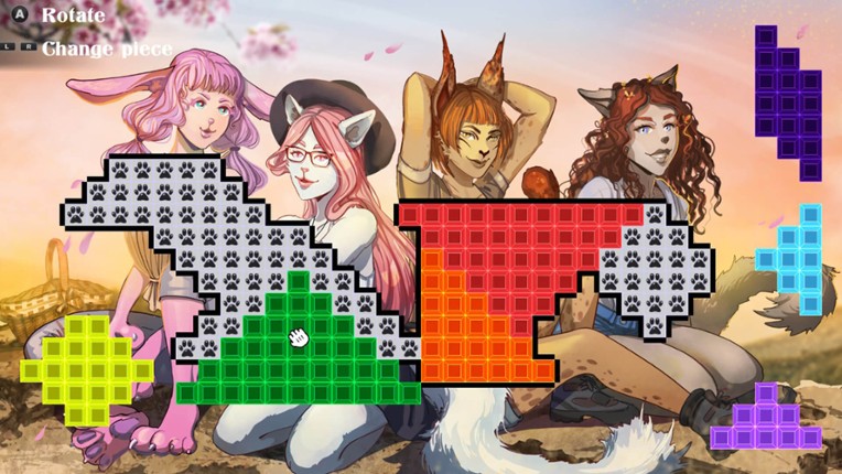 Furry Hentai Tangram screenshot