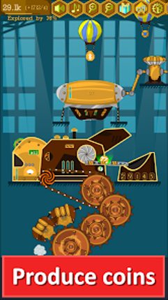 Steampunk Idle Gear Spinner screenshot