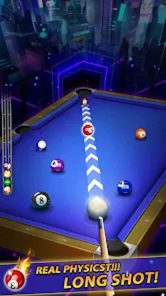 Real 8 Ball Clash Online pool screenshot