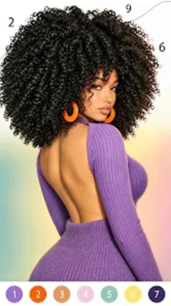 Black Beauty: Color by Number screenshot