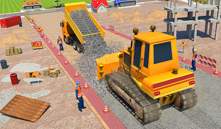 Highway Construction Games 3d Image