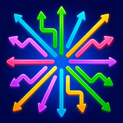 Path Layers — Color Puzzle Image