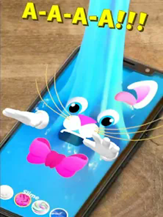 My Talking Slimy Slime Pet Cat screenshot