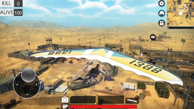 Desert survival shooting game Image