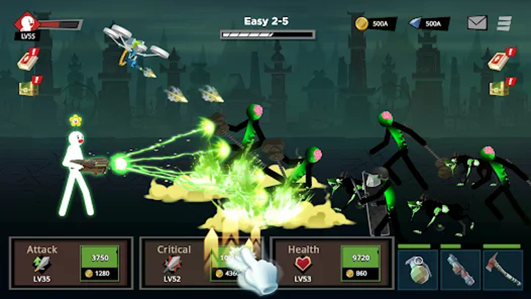 Rogue Shadow: Stickman RPG screenshot