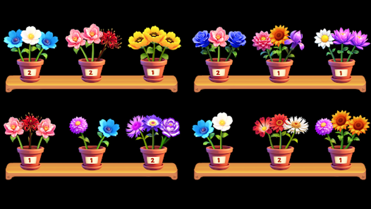 Blossom Bliss: Sort&Design screenshot