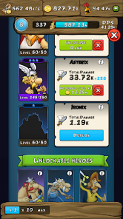 Idle Asterix screenshot