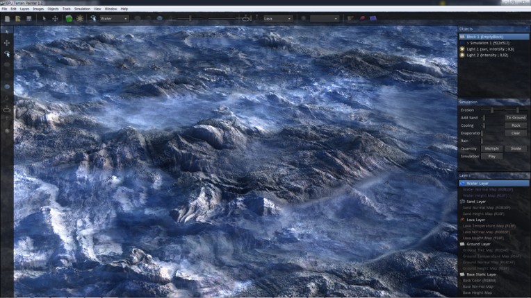 GPU Terrain Painter screenshot