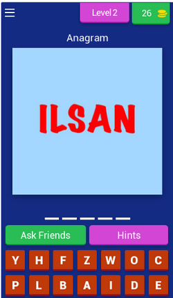 Guess The 5 Letter Word Quiz Game Free Image