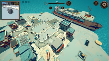 Hidden Harbor 3 Top-Down 3D Image