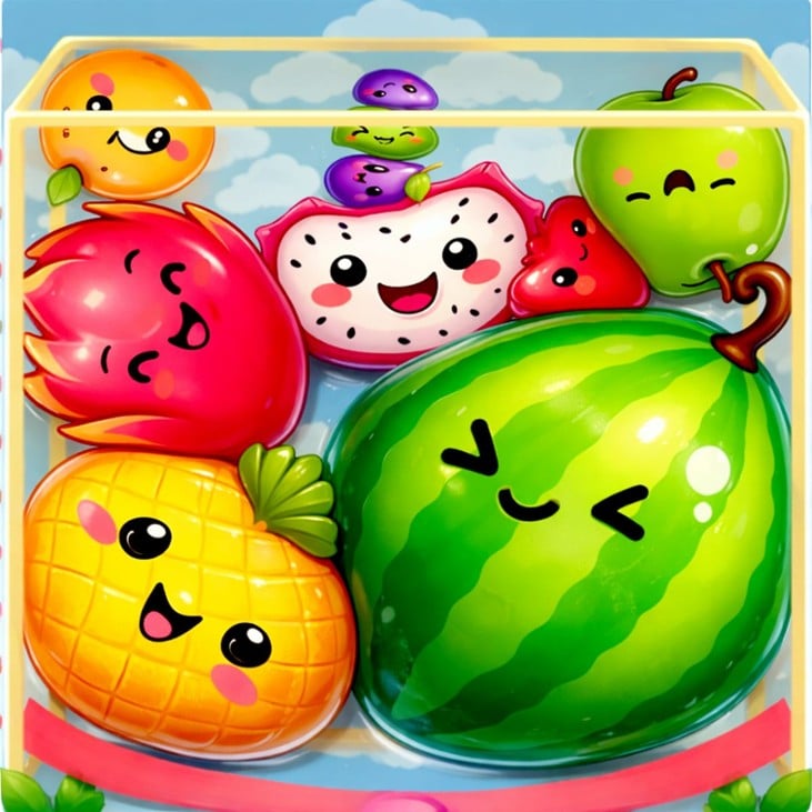 Games like Jelly Fruit Merge