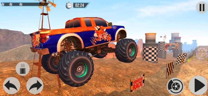 Monster Truck Ramp Jump screenshot