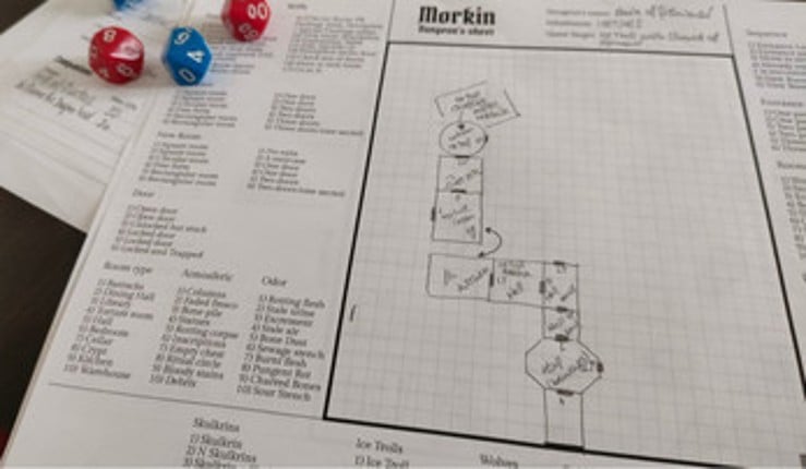 Morkin: The Lords of Midnight Solo Adventure Game Image